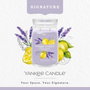 Yankee Candle Signature Lemon Lavender Vela en Frasco Grande 567g