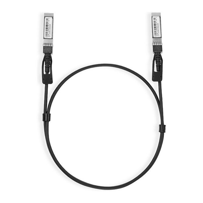 Tp-Link TL-SM5220-1M Cable de conexión directa SFP+ DAC de 1m, 10 Gbps, Negro