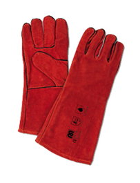SERRAJE-VACUNO Guantes Mixtos de Soldador T-9 de 35cm