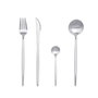 Bidasoa Set de 6 Tenedores de Mesa Fosil Acero Inoxidable 19x3x2 cm