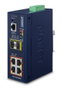 Planet IGS-5225-4P2S Switch industrial 4 puertos PoE+ Gigabit y 2 SFP L2+