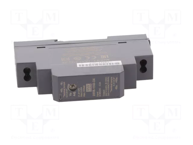 MEAN WELL DDR-15G-24 Convertidor DC/DC 15W 24VDC MEAN WELL DDR-15G-24 Convertidor DC/DC 15W 24VDC