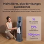 Narwal V40 Estación - Aspiradora de Mano Inalámbrica 28000 PA, Estación Autónoma, 120 Min Autonomía, Sistema Antienredos Pelo Mascotas