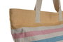 DKD Home Decor Bolso Mediterraneo Multicolor Set de 2 (3 Unidades) 12 x 36 x 37 cm