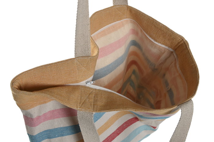 DKD Home Decor Bolso Mediterraneo Multicolor Set de 2 (3 Unidades) 12 x 36 x 37 cm DKD Home Decor Bolso Mediterraneo Multicolor Set de 2 (3 Unidades) 12 x 36 x 37 cm
