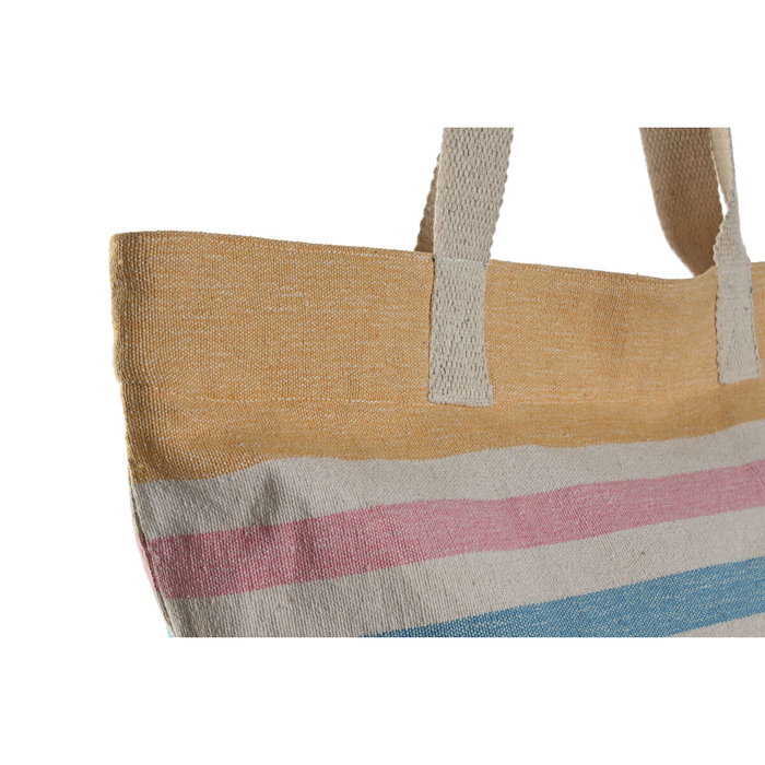 DKD Home Decor Set de 2 Bolsos de Algodón 37x12x36 con Toalla Surtido de 3 DKD Home Decor Set de 2 Bolsos de Algodón 37x12x36 con Toalla Surtido de 3