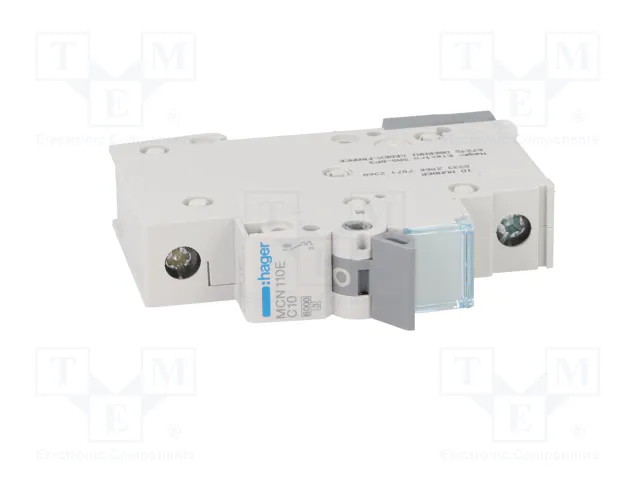HAGER MCN110E Interruptor magnetotérmico 10A 1P 6kA