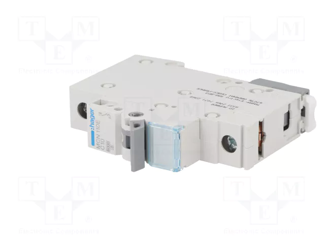HAGER MCN110E Interruptor magnetotérmico 10A 1P 6kA