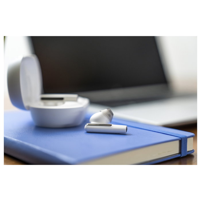 Poly Voyager Free 60/60+ Auriculares Intraurales Bluetooth Blancos (2 Unidades) para Microsoft Teams