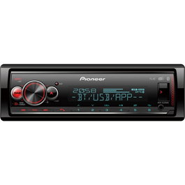 Pioneer MVH-S520DAB Autorradio 1 DIN Negro con Bluetooth, DAB/DAB+, USB y Android