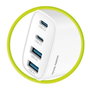 Mobile Origin PW22 Cargador GaN 40W 2x USB-C + 2x USB-A Blanco