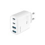Mobile Origin PW22 Cargador GaN 40W 2x USB-C + 2x USB-A Blanco