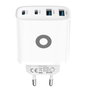 Mobile Origin PW22 Cargador GaN 40W 2x USB-C + 2x USB-A Blanco