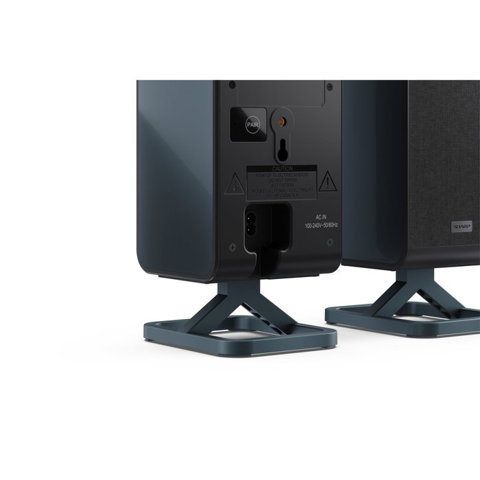 Sharp HT-SPR52021 Par de Altavoces Traseros Inalámbricos Negros Sharp HT-SPR52021 Par de Altavoces Traseros Inalámbricos Negros
