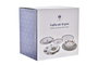 DKD Home Decor Vajilla Africa Azul de 18 piezas en Porcelana