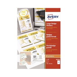 AVERY Zweckform 4834XL Portaetiquetas XL Transparentes