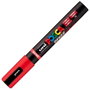 POSCA Marcador PC-5BR Brush Punta Semiflexible Rojo