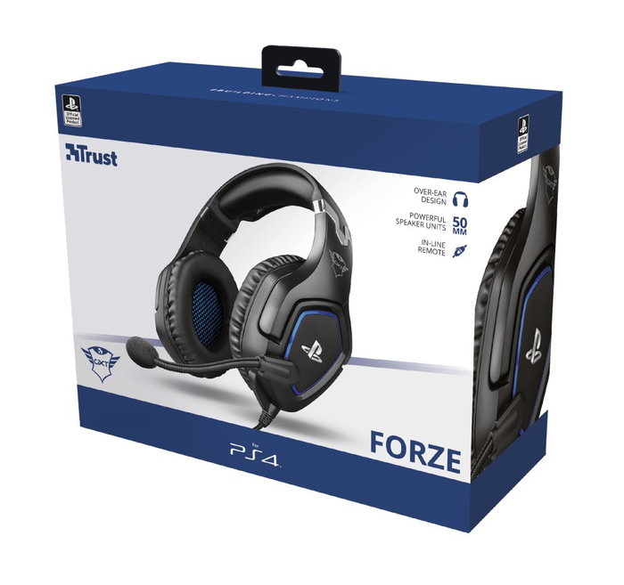 Trust GXT 488 Forze PS4 Auriculares Gaming Negro Trust GXT 488 Forze PS4 Auriculares Gaming Negro