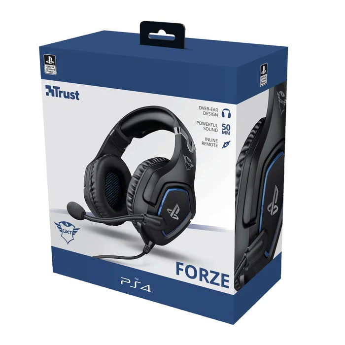 Trust GXT 488 Forze PS4 Auriculares Gaming Negro Trust GXT 488 Forze PS4 Auriculares Gaming Negro