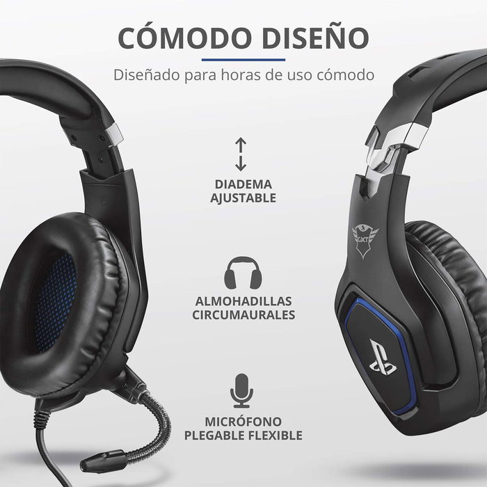 Trust GXT 488 Forze PS4 Auriculares Gaming Negro Trust GXT 488 Forze PS4 Auriculares Gaming Negro