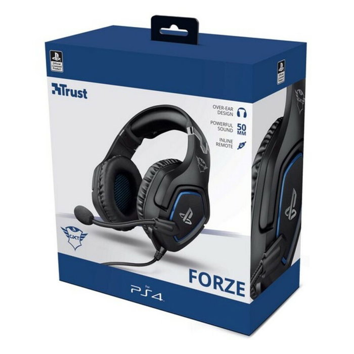 Trust GXT 488 Forze PS4 Auriculares Gaming Negro Trust GXT 488 Forze PS4 Auriculares Gaming Negro