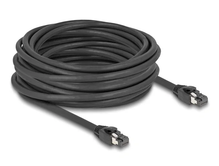 DeLOCK Cable de red RJ45 Cat.8.1 S/FTP 10 m Negro DeLOCK Cable de red RJ45 Cat.8.1 S/FTP 10 m Negro