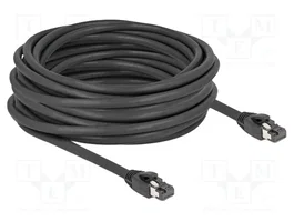 DeLOCK Cable de red RJ45 Cat.8.1 S/FTP 10 m Negro