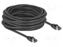 DeLOCK Cable de red RJ45 Cat.8.1 S/FTP 10 m Negro
