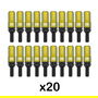 Kit de tornillos OMP OMPS09981209 28 mm Amarillo M12 x 1,50