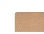 Bi-office Tablero de corcho sin marco eco doble cara con goma eva negra 600x400 mm certificado PEFC para organización del hogar