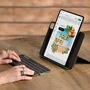 Logitech Flip Folio QWERTY Español Bluetooth - Teclado y Funda para iPad Pro 11" M4 y iPad Air 11" M2/M3 y iPad Air 5ª gen - Grafito