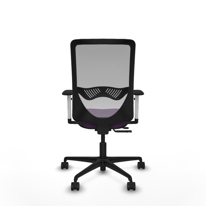 PIQUERAS Y CRESPO Silla de oficina Zulema con mecanismo Sincro/Traslack, Morado y Gris PIQUERAS Y CRESPO Silla de oficina Zulema con mecanismo Sincro/Traslack, Morado y Gris