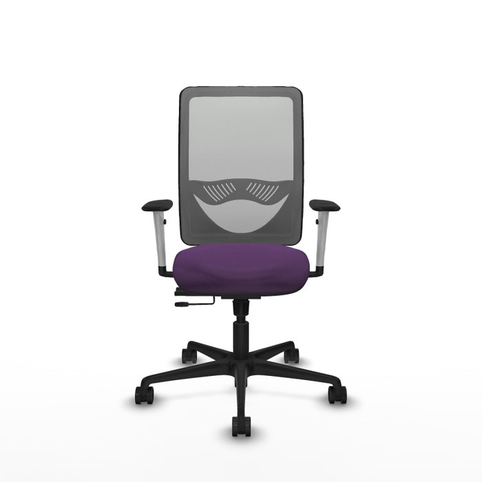 PIQUERAS Y CRESPO Silla de oficina Zulema con mecanismo Sincro/Traslack, Morado y Gris PIQUERAS Y CRESPO Silla de oficina Zulema con mecanismo Sincro/Traslack, Morado y Gris