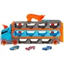 Hot Wheels Super Transportador Expandible con 3 Vehículos - Almacena hasta 25 Coches - Vehículos de Juguete