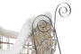 DKD Home Decor Trineo Navidad Blanco 46 x 62 x 90 cm