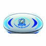 Lexibook Despertador digital 3D de pelota de rugby con luz nocturna y efectos de sonido