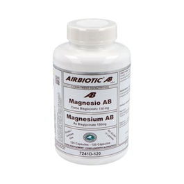 AIRBIOTIC Magnesio Bisglicinato 150mg 120 Cápsulas
