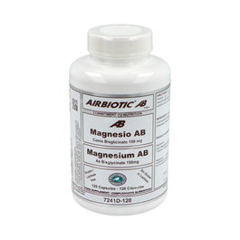 AIRBIOTIC Magnesio Bisglicinato 150mg 120 Cápsulas
