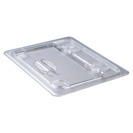 CAMBRO Tapa con bisagra FlipLid GN 1/2 - 26,5 x 32,5 cm - Transparente