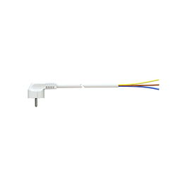 Solera Cable con Clavija Tipo F 2m 3x1.5mm 16A 250V T/TL Blanco 7000/2