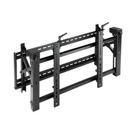 Tooq Soporte de Pared Video Wall VESA para Pantallas de 54 a 70 Pulgadas (137,2-177,8 cm) - Hasta 70 kg, Montaje 200x200 a 800x400 mm, Negro