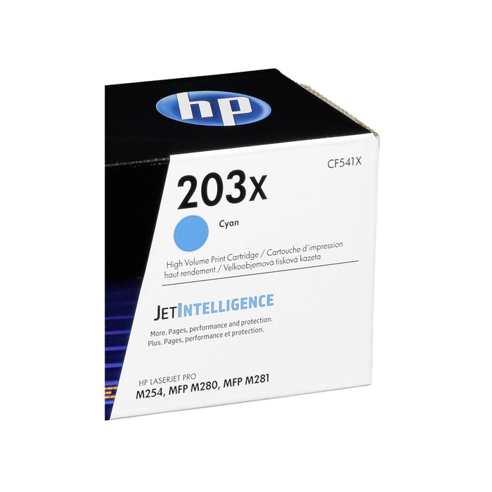 HP 203X CF541X Cartucho de Tóner Cian de Alta Capacidad (XL)