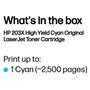 HP 203X CF541X Cartucho de Tóner Original Cian de Alta Capacidad