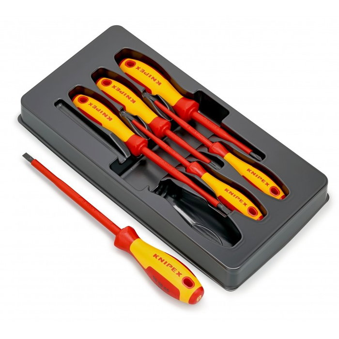 Knipex Juego de Destornilladores Aislados 1000V 6 Piezas Knipex Juego de Destornilladores Aislados 1000V 6 Piezas
