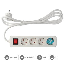 GSC Evolution Base múltiple Serie Mega 4T con cable de 3m