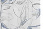 DKD Home Decor Cortina Alpino Azul Blanco 270 x 140 cm (2 Unidades)