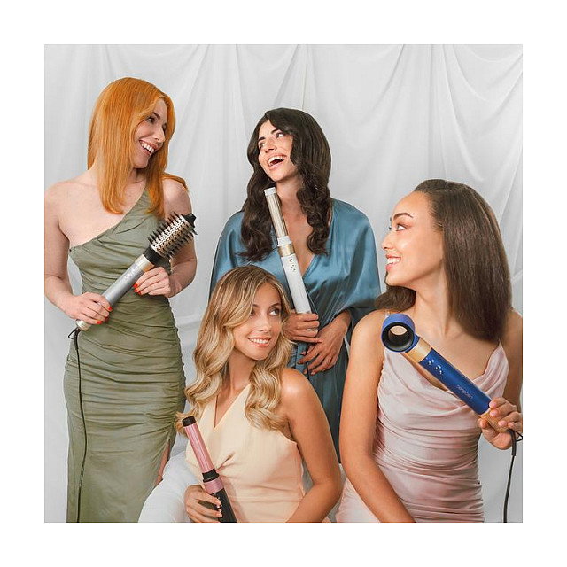 Cecotec Bamba CeramicCare 14in1 Herramienta de Peinado 1400W Champagne con Efecto Coanda