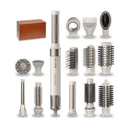 Cecotec Bamba CeramicCare 14in1 Herramienta de Peinado con Accesorios, Plancha Alisadora y Rizadora 1400W 1.8m