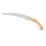 Viat Serrucho de Poda Viat58713asf con Dentado Japonés Curvo 120 x 525 x 22 mm, Tres Ángulos de Corte, Mango de Madera Barnizada