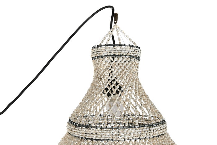 DKD Home Decor Lámpara de Techo con Conchas Hecha a Mano
